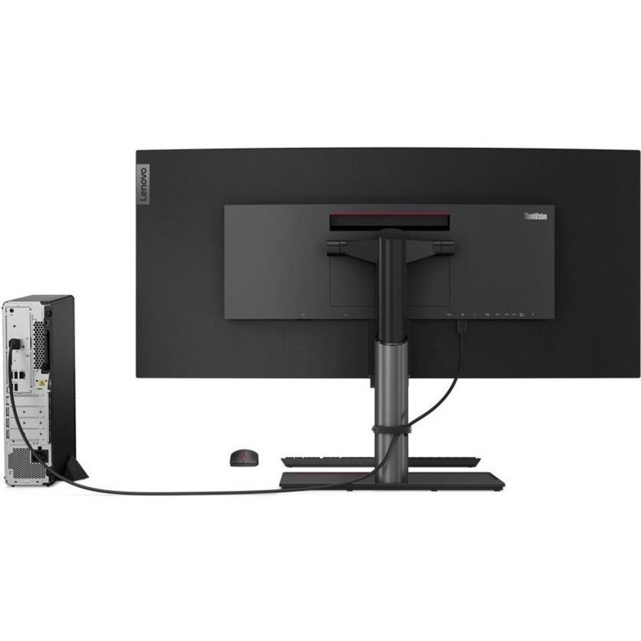 Ordinateur de bureau Lenovo ThinkCentre M90s Gen 3 11TT001LUS - Intel Core i5 12e génération i5-12500 Hexa-core (6 cœurs) 3 GHz - 8 Go de RAM DDR5 SDRAM - 512 Go NVMe M.2 PCI Express PCI Express NVMe 4.0 x4 SSD - Petit facteur de forme - Noir 11TT001LUS