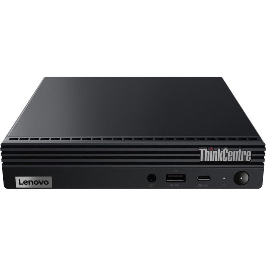 Ordinateur de bureau Lenovo ThinkCentre M60e 11LV008SCA - Intel Core i5 10e génération i5-1035G1 Quad-core (4 cœurs) 1 GHz - 8 Go de RAM DDR4 SDRAM - 256 Go NVMe M.2 PCI Express PCI Express NVMe 3.0 x4 SSD - Minuscule - Noir 11LV008SCA