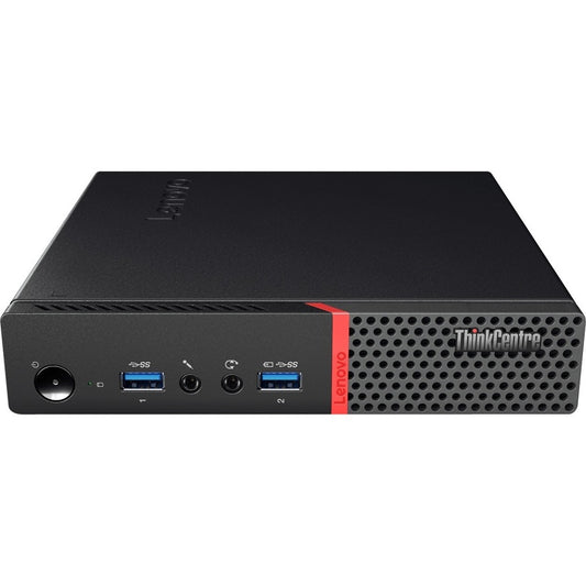 Ordinateur de bureau Lenovo ThinkCentre M600 10G9001UCA - Intel Pentium J3710 1,60 GHz - 4 Go de RAM DDR3 SDRAM - Disque dur 500 Go - Tiny 10G9001UCA