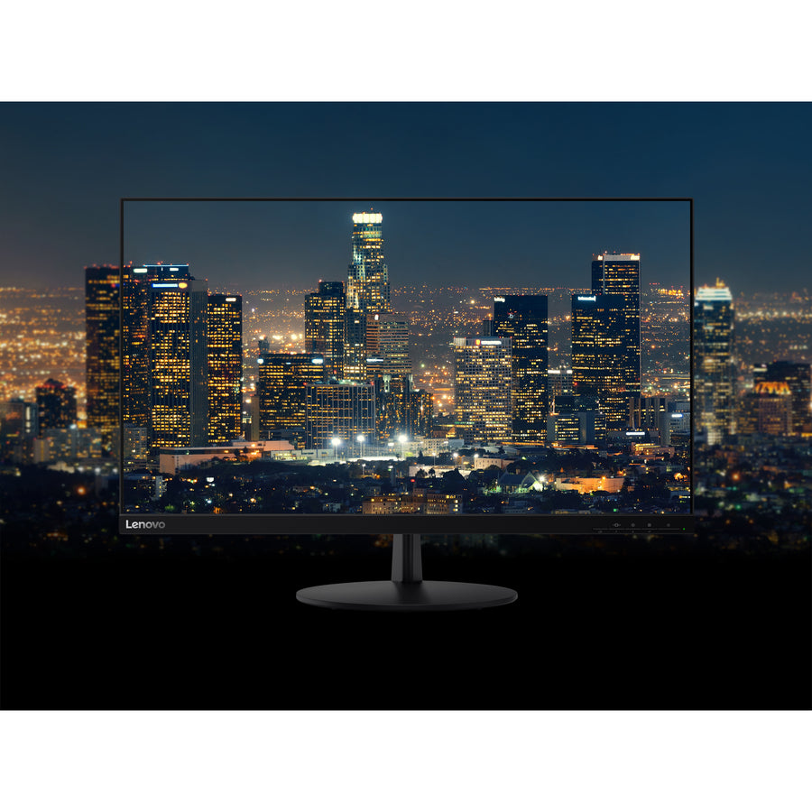 Moniteur LCD Lenovo L28u-30 28" 4K UHD WLED - 16:9 - Noir corbeau 65FAGCC2US