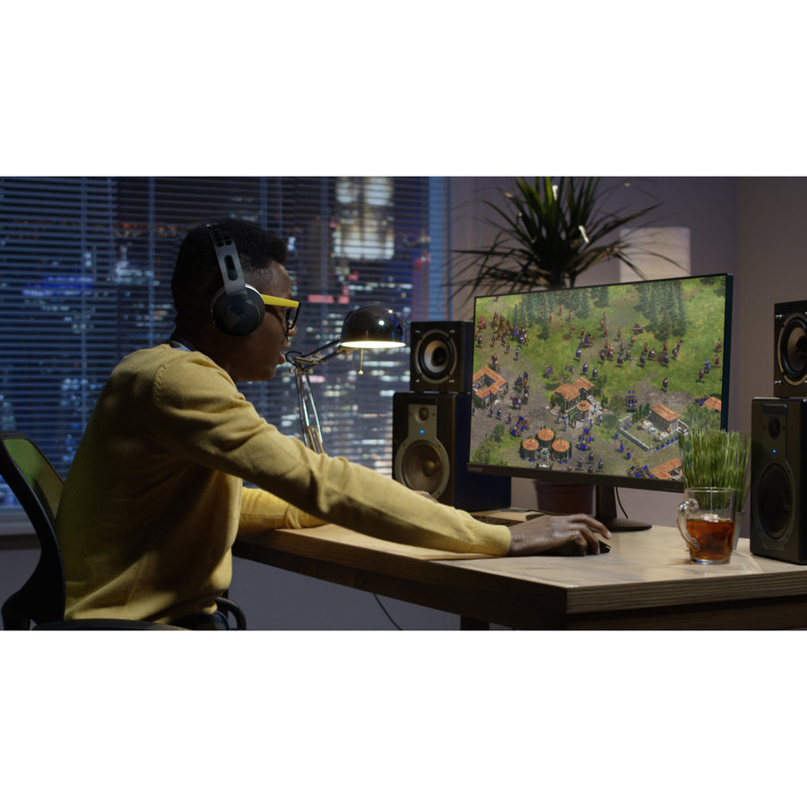 Moniteur LCD Lenovo L28u-30 28" 4K UHD WLED - 16:9 - Noir corbeau 65FAGCC2US