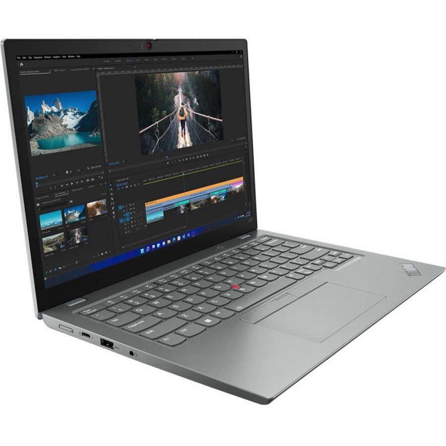 Ordinateur portable Lenovo ThinkPad L13 Gen 3 21B9000WCA 13,3" - WUXGA - 1920 x 1200 - AMD Ryzen 5 PRO 5675U Hexa-core (6 cœurs) 2,30 GHz - 8 Go de RAM totale - 8 Go de mémoire embarquée - SSD 256 Go - Gris orage 21B9000WCA