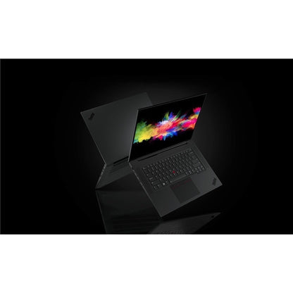 Ordinateur portable Lenovo ThinkPad P1 Gen 5 21DC0062US 16" à écran tactile - WQUXGA - 3840 x 2400 - Intel Core i9 12e génération i9-12900H Tetradeca-core (14 cœurs) - 64 Go de RAM totale - 2 To SSD - Black Weave 21DC0062US