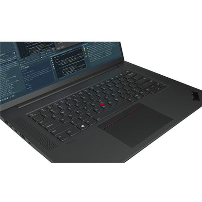 Ordinateur portable Lenovo ThinkPad P1 Gen 5 21DC0062US 16" à écran tactile - WQUXGA - 3840 x 2400 - Intel Core i9 12e génération i9-12900H Tetradeca-core (14 cœurs) - 64 Go de RAM totale - 2 To SSD - Black Weave 21DC0062US