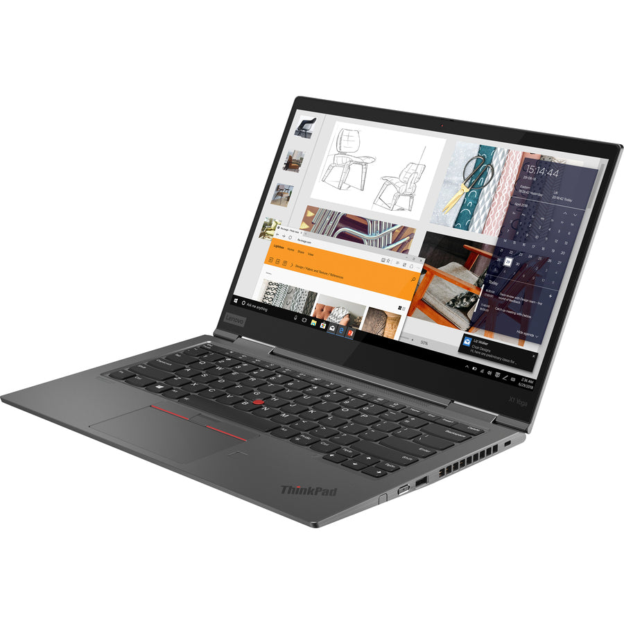 Lenovo ThinkPad X1 Yoga 4th Gen 20SA000DUS 14" Touchscreen 2 in 1 Ultrabook - 2560 x 1440 - Intel Core i7 10th Gen i7-10510U Quad-core (4 Core) 1.80 GHz - 8 GB Total RAM - 512 GB SSD - Gray 20SA000DUS