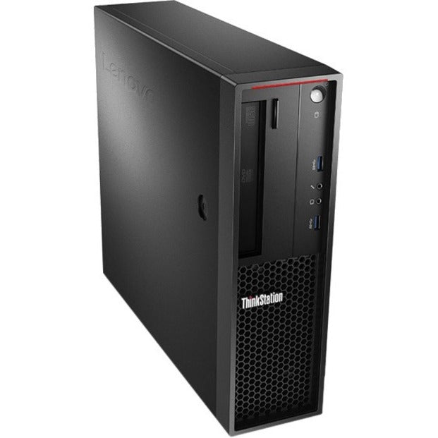 Lenovo ThinkStation P310 30AT005NUS Workstation - 1 x Intel Xeon Quad-core (4 Core) E3-1240 v5 3.50 GHz - 8 GB DDR4 SDRAM RAM - 1 TB HDD - Raven Black 30AT005NUS