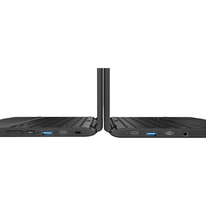 Lenovo 500e Chromebook 2e génération 81MC004WUS Chromebook convertible 2 en 1 à écran tactile 11,6" - HD - 1366 x 768 - Intel Celeron N4120 Quad-core (4 cœurs) 1,10 GHz - 4 Go de RAM totale - 32 Go de mémoire flash - Gris 81MC004WUS