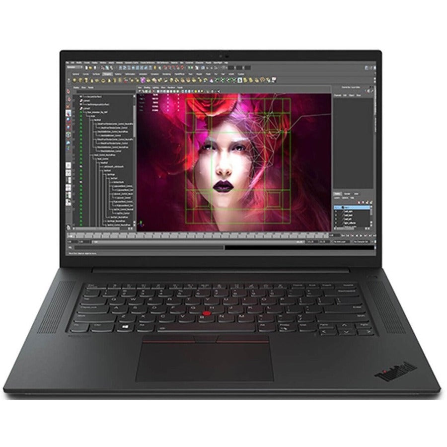 Station de travail mobile Lenovo ThinkPad P1 Gen 4 20Y4S2NK00 16" - WQUXGA - 3840 x 2400 - Intel Core i7 11e génération i7-11800H Octa-core (8 cœurs) 2,30 GHz - 32 Go de RAM totale - 1 To SSD - Noir 20Y4S2NK00