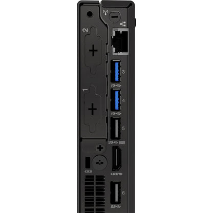 Ordinateur de bureau Lenovo ThinkCentre M720q 10T7002CCA - Intel Core i5 8e génération i5-8400T 1,70 GHz - 8 Go de RAM DDR4 SDRAM - SSD 256 Go - Tiny - Raven Black 10T7002CCA