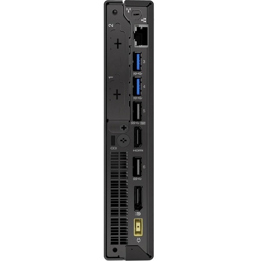 Ordinateur de bureau Lenovo ThinkCentre M720q 10T7002CCA - Intel Core i5 8e génération i5-8400T 1,70 GHz - 8 Go de RAM DDR4 SDRAM - SSD 256 Go - Tiny - Raven Black 10T7002CCA