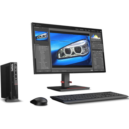 Lenovo ThinkStation P360 30FA005RUS Workstation - 1 x Intel Core i5 Hexa-core (6 Core) i5-12500T 12th Gen 2 GHz - 16 GB DDR5 SDRAM RAM - 512 GB SSD - Tiny - Black 30FA005RUS