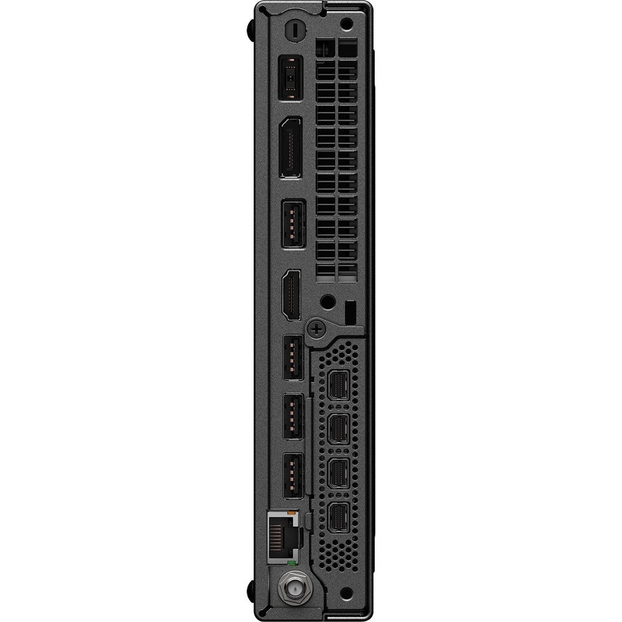 Lenovo ThinkStation P360 30FA005RUS Workstation - 1 x Intel Core i5 Hexa-core (6 Core) i5-12500T 12th Gen 2 GHz - 16 GB DDR5 SDRAM RAM - 512 GB SSD - Tiny - Black 30FA005RUS