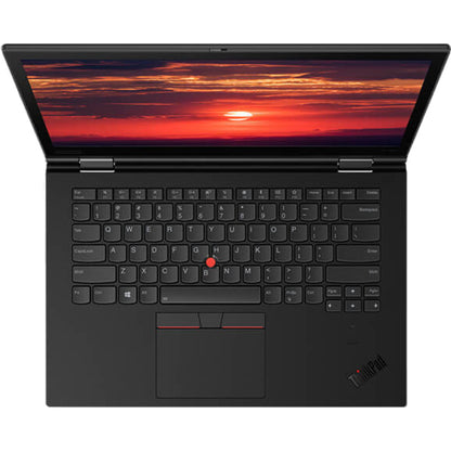 Lenovo ThinkPad X1 Yoga 3rd Gen 20LD001GCA 14" Touchscreen Convertible 2 in 1 Ultrabook - 1920 x 1080 - Intel Core i5 8th Gen i5-8250U Quad-core (4 Core) 1.60 GHz - 8 GB Total RAM - 256 GB SSD - Black 20LD001GCA