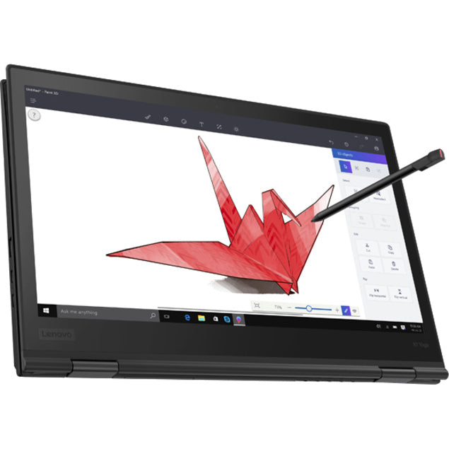 Lenovo ThinkPad X1 Yoga 3rd Gen 20LD001GCA 14" Touchscreen Convertible 2 in 1 Ultrabook - 1920 x 1080 - Intel Core i5 8th Gen i5-8250U Quad-core (4 Core) 1.60 GHz - 8 GB Total RAM - 256 GB SSD - Black 20LD001GCA