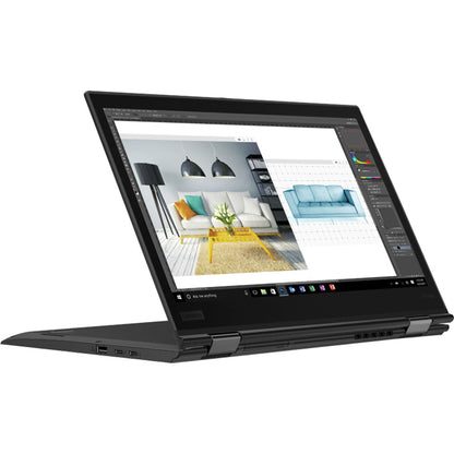 Lenovo ThinkPad X1 Yoga 3rd Gen 20LD001GCA 14" Touchscreen Convertible 2 in 1 Ultrabook - 1920 x 1080 - Intel Core i5 8th Gen i5-8250U Quad-core (4 Core) 1.60 GHz - 8 GB Total RAM - 256 GB SSD - Black 20LD001GCA