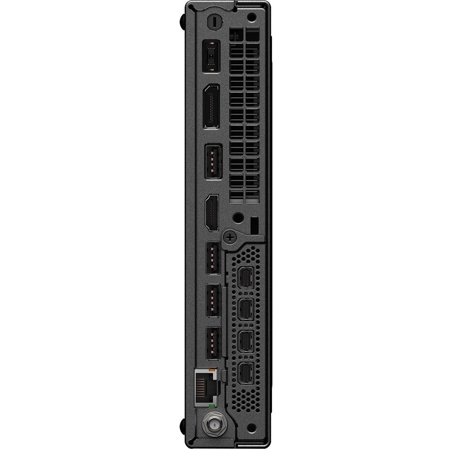 Lenovo ThinkStation P360 30FA0017US Workstation - 1 x Intel Core i7 Dodeca-core (12 Core) i7-12700 12th Gen 2.10 GHz - 16 GB DDR5 SDRAM RAM - 512 GB SSD - Tiny - Black 30FA0017US