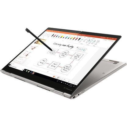 Lenovo ThinkPad X1 Titanium Yoga Gen 1 20QA005LUS 13.5" Touchscreen Convertible 2 in 1 Notebook - QHD - 2256 x 1504 - Intel Core i7 11th Gen i7-1160G7 Quad-core (4 Core) 2.10 GHz - 16 GB Total RAM - 512 GB SSD - Titanium 20QA005LUS