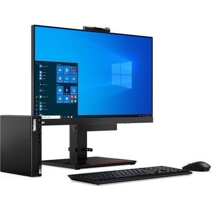 Ordinateur de bureau Lenovo ThinkCentre M75q Gen 2 11JN007FUS - AMD Ryzen 3 PRO 5350GE Quad-core (4 Core) 3,60 GHz - 8 Go RAM DDR4 SDRAM - 256 Go SSD M.2 PCI Express NVMe - Minuscule - Noir 11JN007FUS