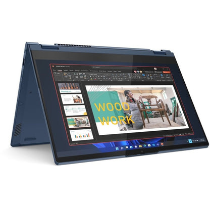 Ordinateur portable Lenovo ThinkBook 14s Yoga G2 IAP 21DM0017US Écran tactile 14" - Full HD - 1920 x 1080 - Intel Core i7 12e génération i7-1255U 3,50 GHz - 16 Go de RAM totale - 512 Go de SSD - Gris minéral 21DM0017US