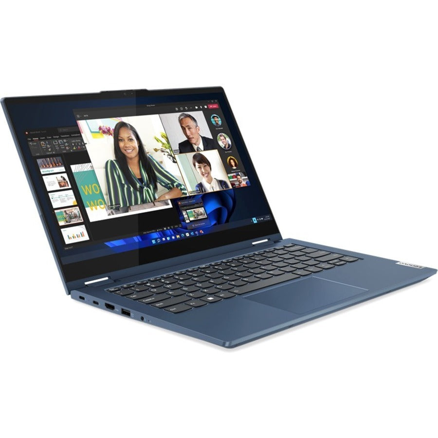 Ordinateur portable Lenovo ThinkBook 14s Yoga G2 IAP 21DM0017US Écran tactile 14" - Full HD - 1920 x 1080 - Intel Core i7 12e génération i7-1255U 3,50 GHz - 16 Go de RAM totale - 512 Go de SSD - Gris minéral 21DM0017US