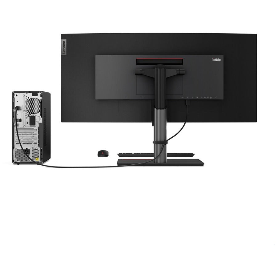 Ordinateur de bureau Lenovo ThinkCentre M80t Gen 3 11TE0011US - Intel Core i5 12e génération i5-12500 Hexa-core (6 cœurs) 3 GHz - 8 Go de RAM DDR5 SDRAM - 512 Go NVMe M.2 PCI Express PCI Express NVMe 4.0 x4 SSD - Tour - Noir 11TE0011US
