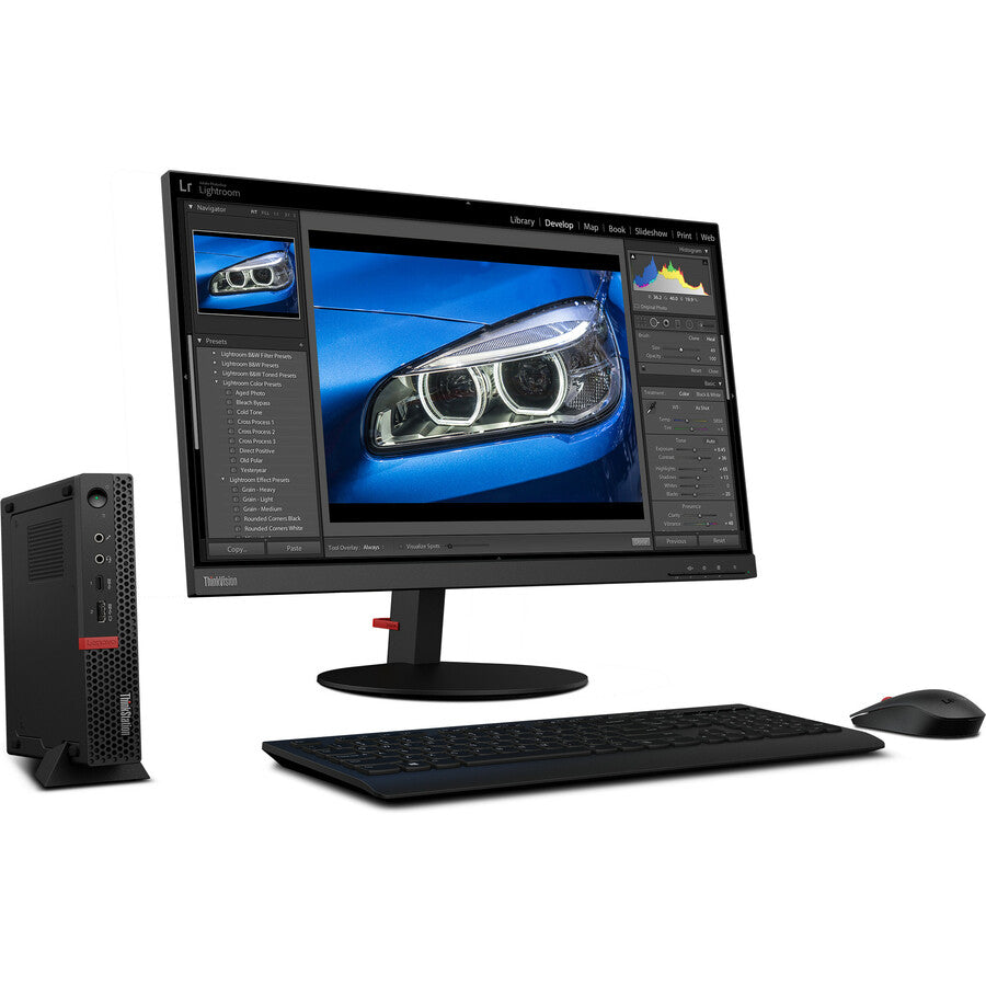 Lenovo ThinkStation P330 30CF000GUS Workstation - 1 x Intel Hexa-core (6 Core) i5-8400T 1.70 GHz - 8 GB DDR4 SDRAM RAM - 256 GB SSD - Tiny 30CF000GUS