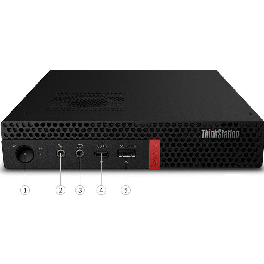 Lenovo ThinkStation P330 30CF000GUS Workstation - 1 x Intel Hexa-core (6 Core) i5-8400T 1.70 GHz - 8 GB DDR4 SDRAM RAM - 256 GB SSD - Tiny 30CF000GUS