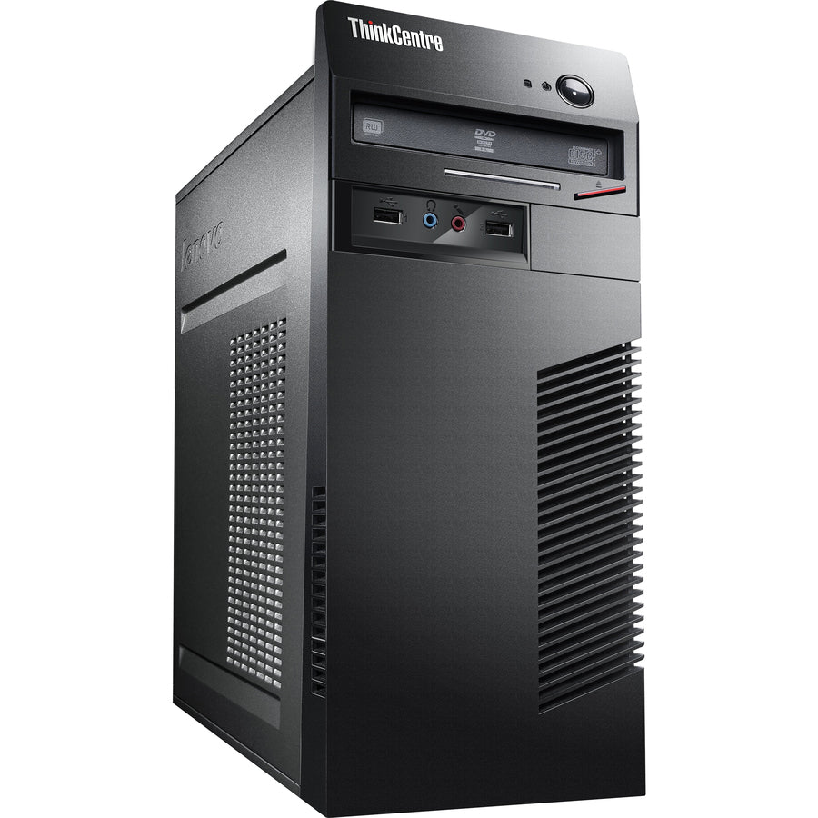 Ordinateur de bureau Lenovo ThinkCentre M72e 3597F4U - Intel Core i3 2e génération i3-2130 Dual-core (2 cœurs) 3,40 GHz - 4 Go de RAM DDR3 SDRAM - Disque dur 500 Go - Tour - Noir professionnel 3597F4U