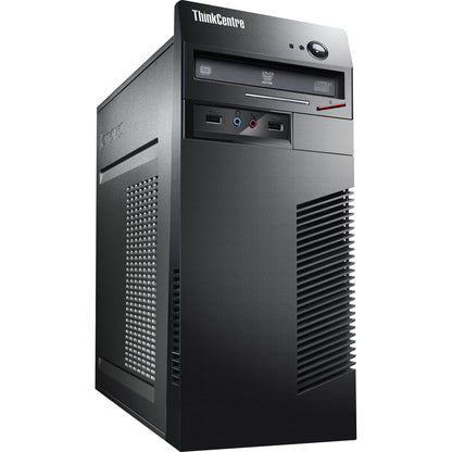 Ordinateur de bureau Lenovo ThinkCentre M72e 3597C4U - Intel Core i3 2e génération i3-2120 Dual-core (2 cœurs) 3,30 GHz - 4 Go de RAM DDR3 SDRAM - Disque dur 500 Go - Tour - Noir professionnel 3597C4U