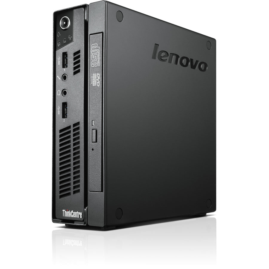 Ordinateur de bureau Lenovo ThinkCentre M92p 3238F5U - Intel Core i5 3e génération i5-3470T Dual-core (2 cœurs) 2,90 GHz - 4 Go RAM DDR3 SDRAM - Disque dur 500 Go - Mini PC - Business Black 3238F5U