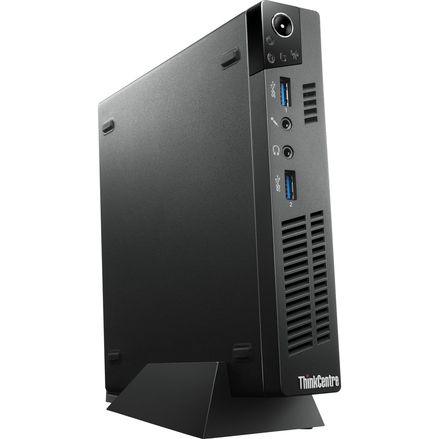Ordinateur de bureau Lenovo ThinkCentre M92p 3238F5U - Intel Core i5 3e génération i5-3470T Dual-core (2 cœurs) 2,90 GHz - 4 Go RAM DDR3 SDRAM - Disque dur 500 Go - Mini PC - Business Black 3238F5U