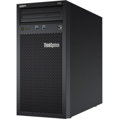 Lenovo ThinkSystem ST50 7Y49A01CNA 4U Tower Server - 1 x Intel Xeon E-2144G 3.60 GHz - 8 GB RAM - Serial ATA/600 Controller 7Y49A01CNA