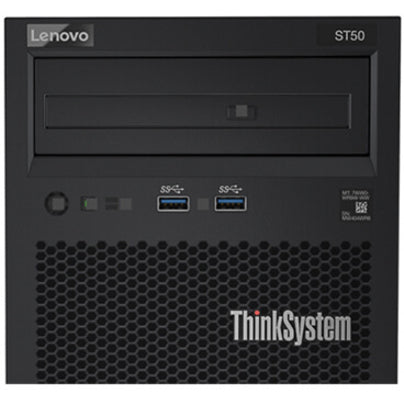Lenovo ThinkSystem ST50 7Y49A01CNA 4U Tower Server - 1 x Intel Xeon E-2144G 3.60 GHz - 8 GB RAM - Serial ATA/600 Controller 7Y49A01CNA