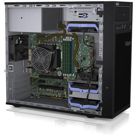 Lenovo ThinkSystem ST50 7Y49A01CNA 4U Tower Server - 1 x Intel Xeon E-2144G 3.60 GHz - 8 GB RAM - Serial ATA/600 Controller 7Y49A01CNA