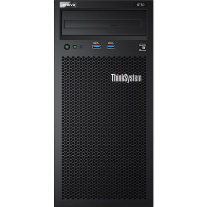 Lenovo ThinkSystem ST50 7Y49A01CNA 4U Tower Server - 1 x Intel Xeon E-2144G 3.60 GHz - 8 GB RAM - Serial ATA/600 Controller 7Y49A01CNA