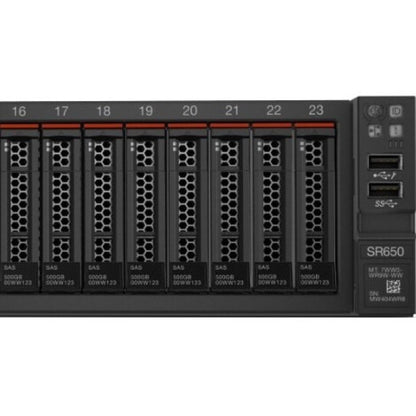 Lenovo ThinkSystem SR650 7X06100UNA 2U Rack Server - Intel - 12Gb/s SAS, Serial ATA/600 Controller 7X06100UNA