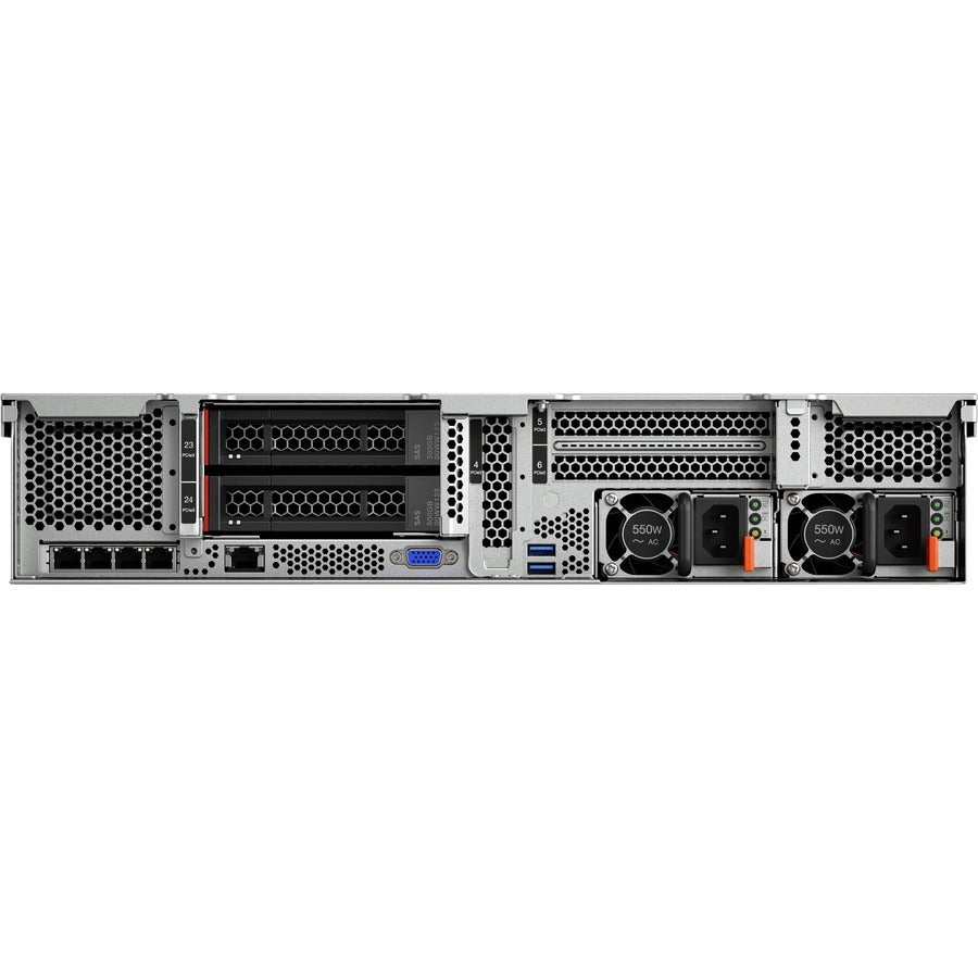 Lenovo ThinkSystem SR650 7X06100UNA 2U Rack Server - Intel - 12Gb/s SAS, Serial ATA/600 Controller 7X06100UNA
