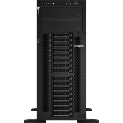 Lenovo ThinkSystem ST550 7X10A0BKNA 4U Tower Server - 1 x Intel Xeon Silver 4208 2.10 GHz - 16 GB RAM - 12Gb/s SAS, Serial ATA/600 Controller 7X10A0BKNA