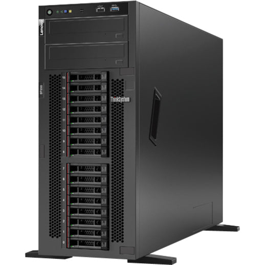 Lenovo ThinkSystem ST550 7X10A0BKNA 4U Tower Server - 1 x Intel Xeon Silver 4208 2.10 GHz - 16 GB RAM - 12Gb/s SAS, Serial ATA/600 Controller 7X10A0BKNA