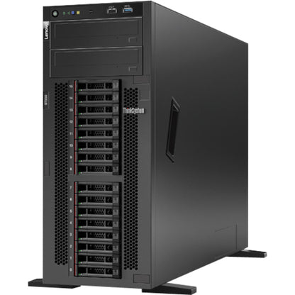 Lenovo ThinkSystem ST550 7X10A0BKNA 4U Tower Server - 1 x Intel Xeon Silver 4208 2.10 GHz - 16 GB RAM - 12Gb/s SAS, Serial ATA/600 Controller 7X10A0BKNA