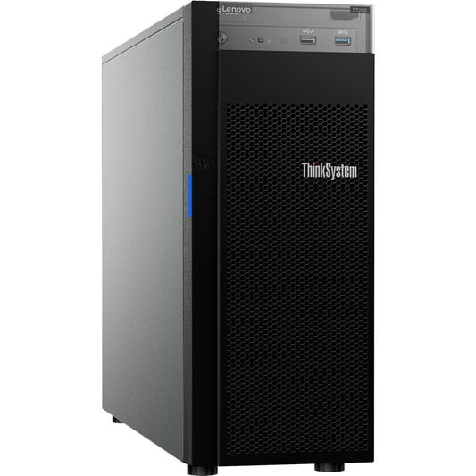 Lenovo ThinkSystem ST250 7Y46A00TNA 4U Tower Server - 1 x Intel Xeon E-2124 3.30 GHz - 8 GB RAM - Serial ATA/600 Controller 7Y46A00TNA