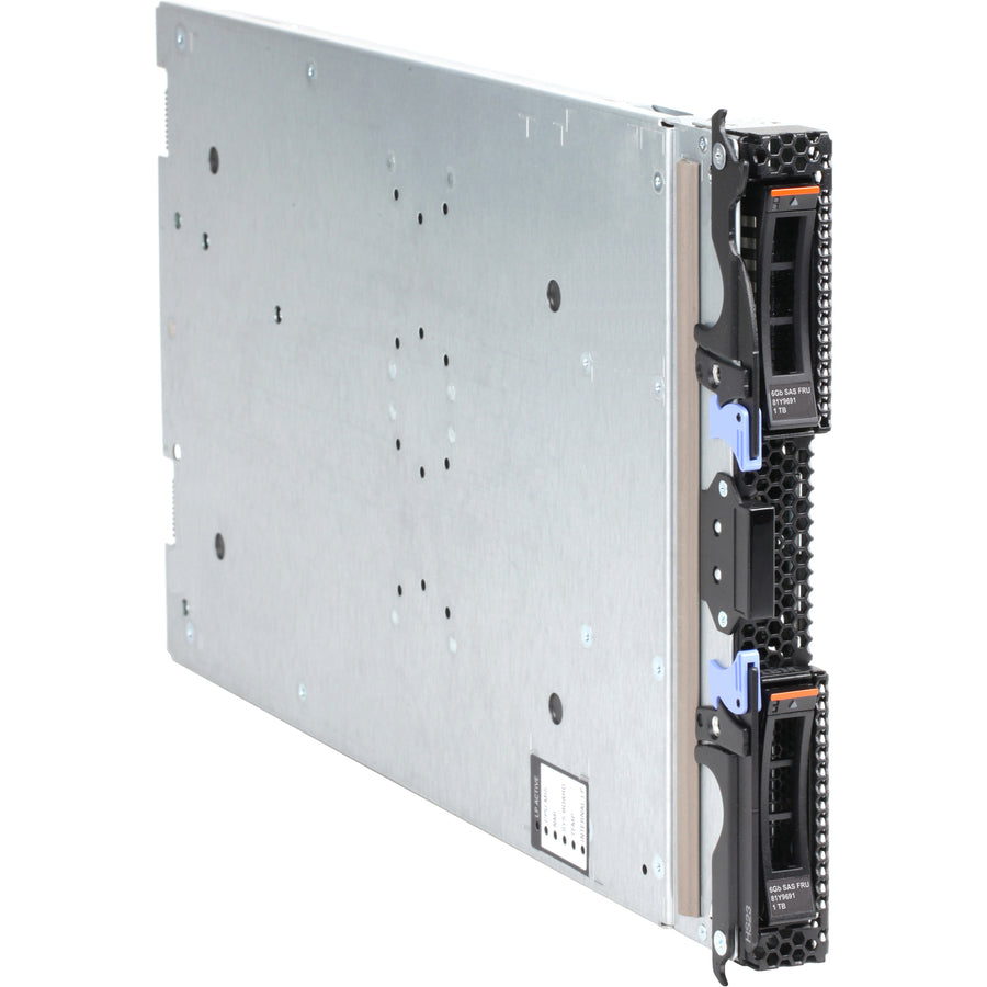 Serveur lame Lenovo BladeCenter HS23 7875B5U - 1 x Intel Xeon E5-2630 v2 2,60 GHz - 8 Go de RAM - Contrôleur SAS Serial ATA/600, 6 Gb/s 7875B5U