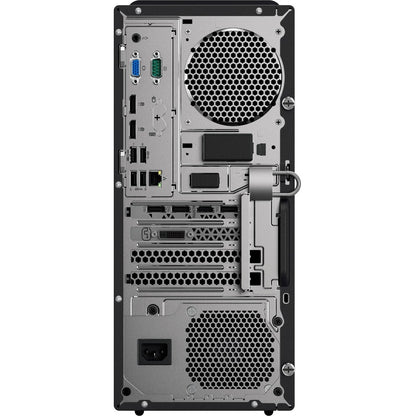 Ordinateur de bureau Lenovo ThinkCentre M920t 10SF000BUS - Intel Core i7 8e génération i7-8700 3,20 GHz - 8 Go RAM DDR4 SDRAM - 256 Go SSD - Tour - Noir corbeau 10SF000BUS