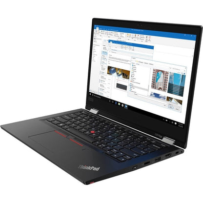 Ordinateur portable convertible 2 en 1 Lenovo ThinkPad L13 Yoga Gen 2 21AD0036US 13,3" à écran tactile - Full HD - 1920 x 1080 - AMD Ryzen 5 PRO 5650U Hexa-core (6 Core) 2,30 GHz - 8 Go de RAM totale - 256 Go SSD - Noir 21AD0036US