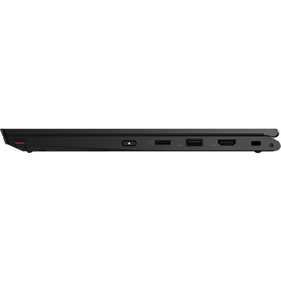Ordinateur portable convertible 2 en 1 Lenovo ThinkPad L13 Yoga Gen 2 21AD0036US 13,3" à écran tactile - Full HD - 1920 x 1080 - AMD Ryzen 5 PRO 5650U Hexa-core (6 Core) 2,30 GHz - 8 Go de RAM totale - 256 Go SSD - Noir 21AD0036US
