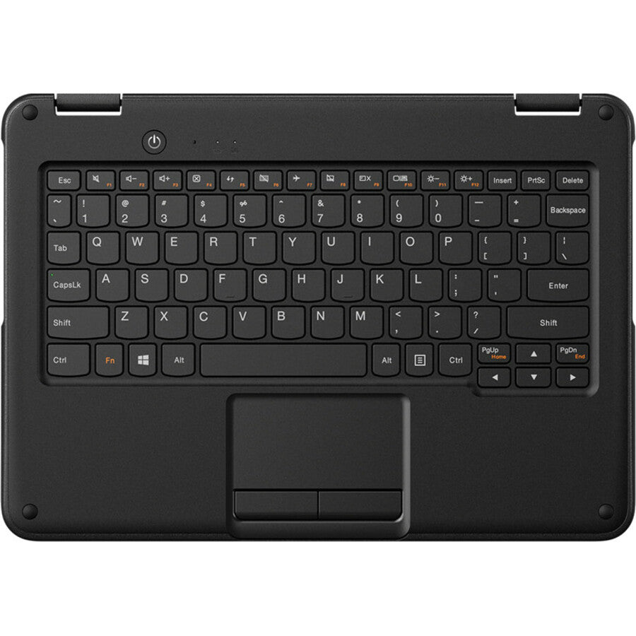 Lenovo 300e Winbook 81FY000SUS Ordinateur portable convertible 2 en 1 à écran tactile 11,6" - 1366 x 768 - Intel Celeron N3450 Quad-core (4 cœurs) 1,10 GHz - 4 Go de RAM totale - 64 Go de mémoire flash 81FY000SUS