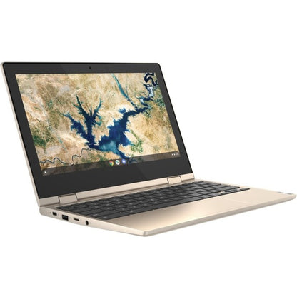 Lenovo IdeaPad Flex 3 CB 11IGL05 82BB000TCF Ordinateur portable 2 en 1 à écran tactile 11,6" - HD - 1366 x 768 - Intel Celeron N4020 Dual-core (2 cœurs) 1,10 GHz - 4 Go de RAM totale - 64 Go de mémoire flash - Amande 82BB000TCF