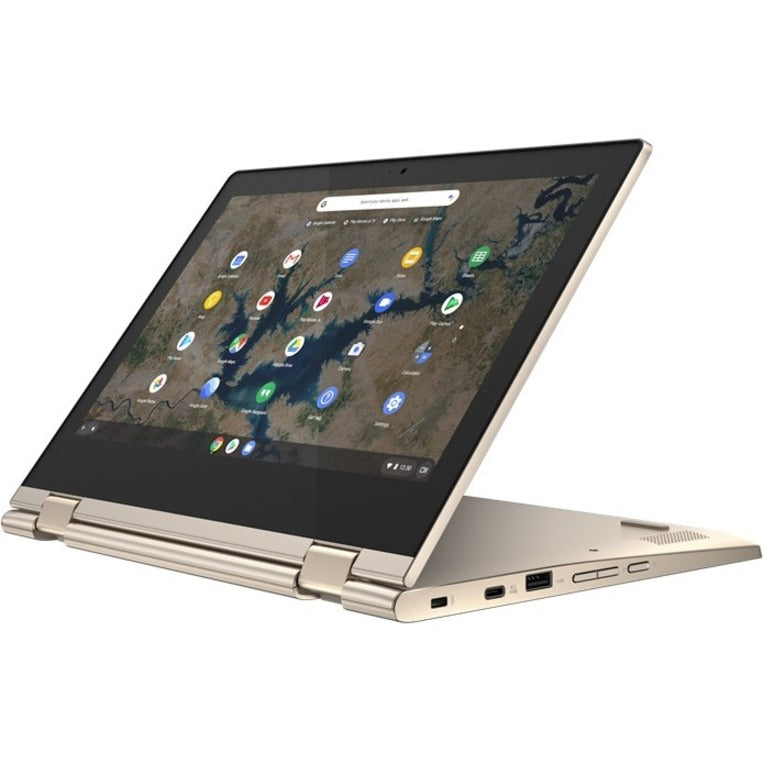 Lenovo IdeaPad Flex 3 CB 11IGL05 82BB000TCF Ordinateur portable 2 en 1 à écran tactile 11,6" - HD - 1366 x 768 - Intel Celeron N4020 Dual-core (2 cœurs) 1,10 GHz - 4 Go de RAM totale - 64 Go de mémoire flash - Amande 82BB000TCF