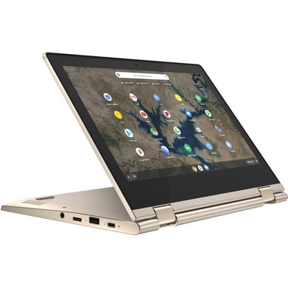 Lenovo IdeaPad Flex 3 CB 11IGL05 82BB000TCF Ordinateur portable 2 en 1 à écran tactile 11,6" - HD - 1366 x 768 - Intel Celeron N4020 Dual-core (2 cœurs) 1,10 GHz - 4 Go de RAM totale - 64 Go de mémoire flash - Amande 82BB000TCF