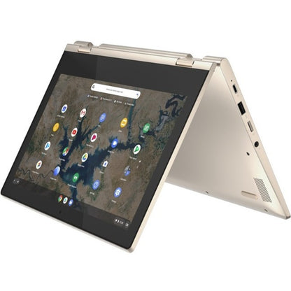 Lenovo IdeaPad Flex 3 CB 11IGL05 82BB000TCF Ordinateur portable 2 en 1 à écran tactile 11,6" - HD - 1366 x 768 - Intel Celeron N4020 Dual-core (2 cœurs) 1,10 GHz - 4 Go de RAM totale - 64 Go de mémoire flash - Amande 82BB000TCF